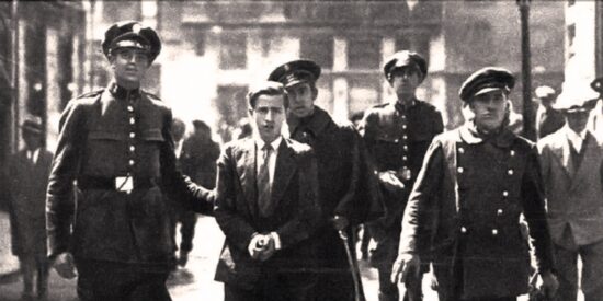 Un joven detenido y posteriormente ejecutado por los milicianos republicanos en 1936