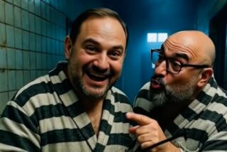 Un meme de Ábalos y Koldo en prisión (1)