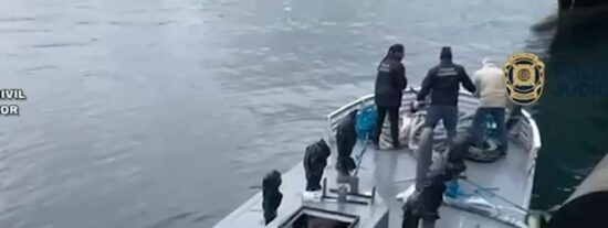 Un narcosubmarino capturado por la Guardia Civil-