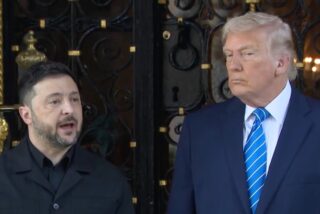 Zeloensky con Trump en EEUU