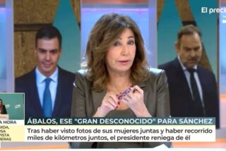 Ana Rosa desarma con una pregunta a Sánchez por renegar de Ábalos, Cerdán y Paco Salazar