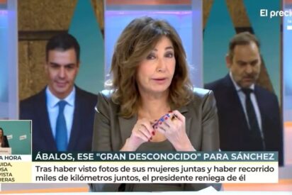 Ana Rosa desarma con una pregunta a S&aacute;nchez por renegar de &Aacute;balos, Cerd&aacute;n y Paco Salazar