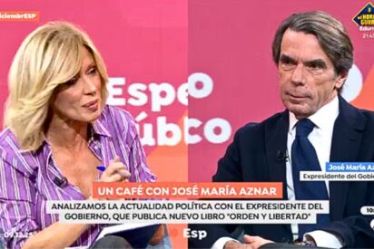 Aznar destruye el relato de S&aacute;nchez con una bater&iacute;a de preguntas que retratan el populismo socialista