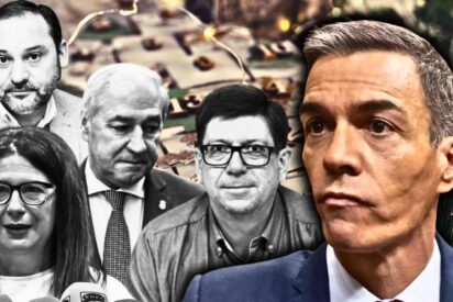 La Navidad m&aacute;s oscura de S&aacute;nchez: el calendario de adviento del Gobierno lleno de esc&aacute;ndalos sexuales
