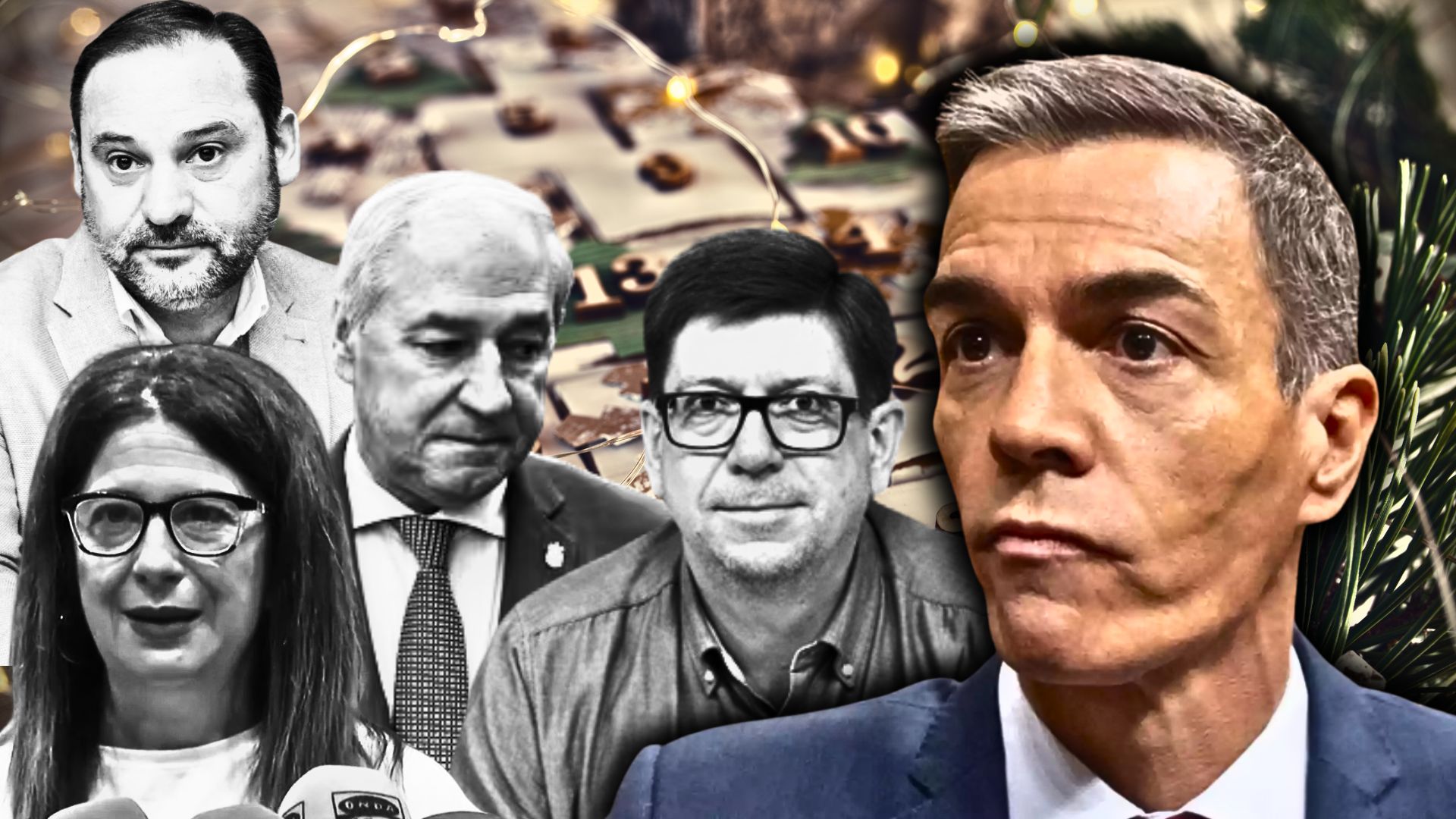 La Navidad más oscura de Sánchez: el calendario de adviento del Gobierno lleno de escándalos sexuales