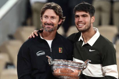Carlos Alcaraz y Juan Carlos Ferrero