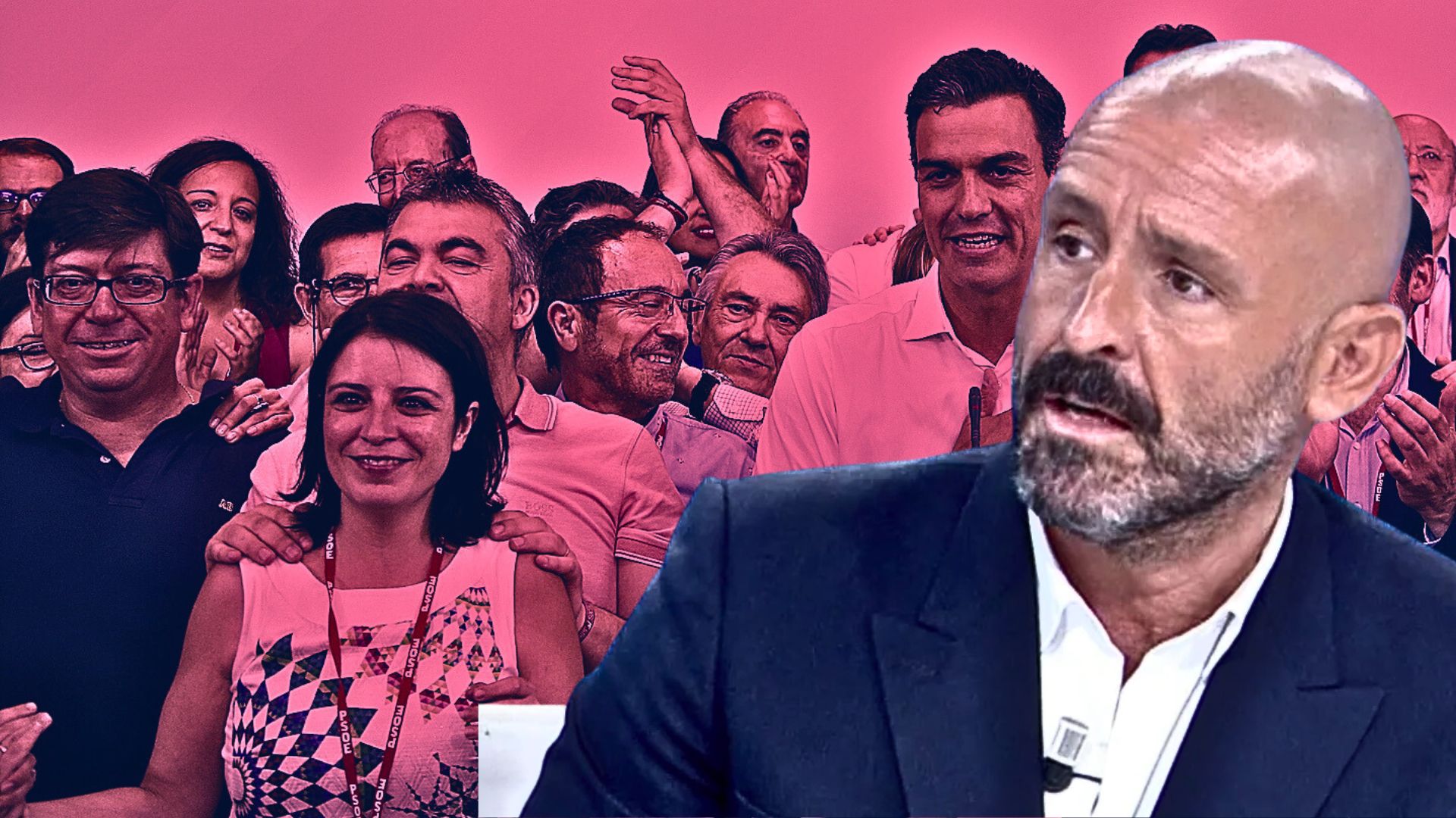 Jaime de los Santos empala a la encubridora ministra de Sánchez: “A tu casa”