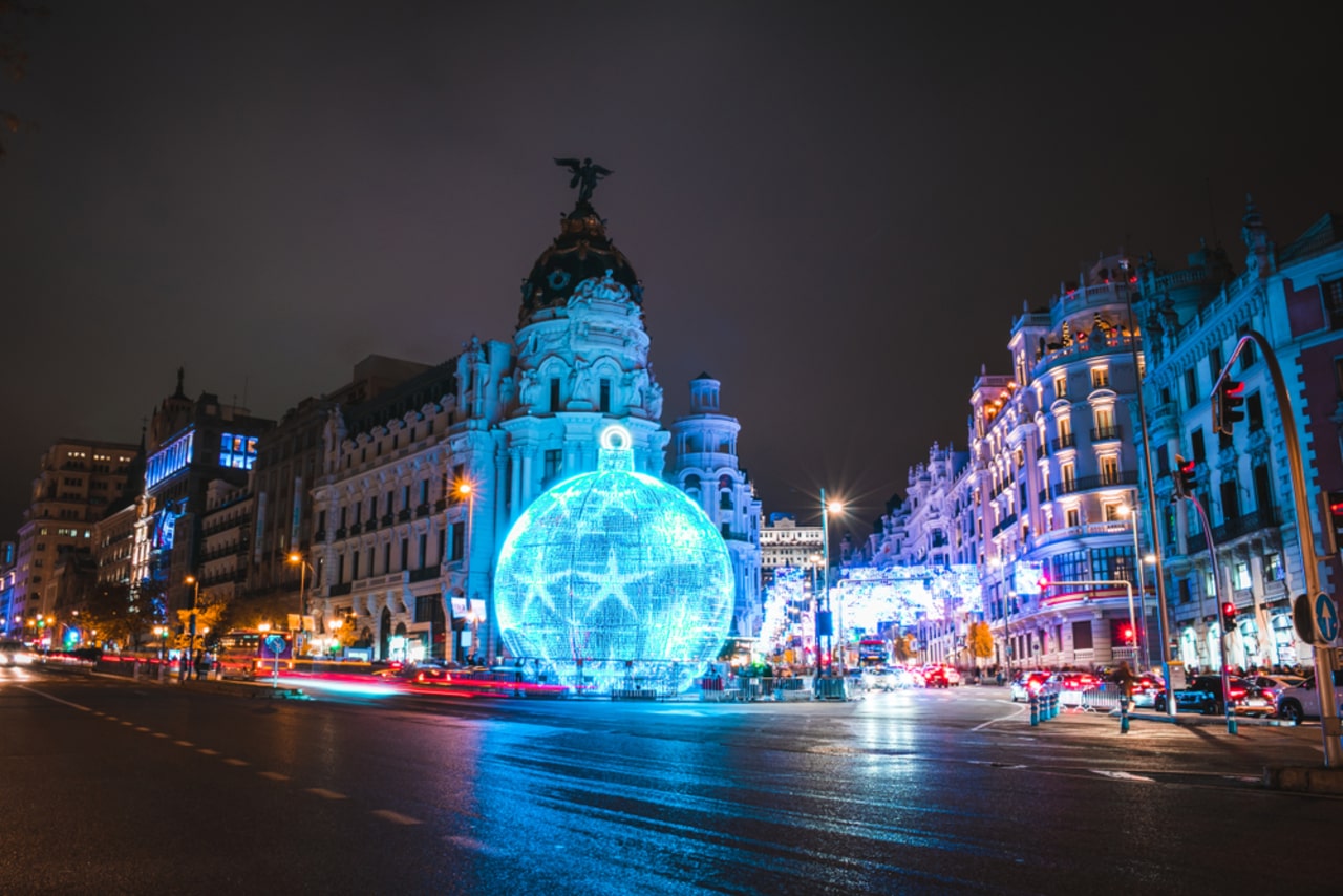 Luces de Navidad en Madrid