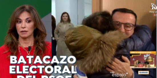 La periodista Maril&oacute; Montero en 'Espejo P&uacute;blico' (Antena 3)