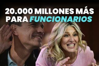 20.000 MILLONES MÁS PARA FUNCIONARIOS