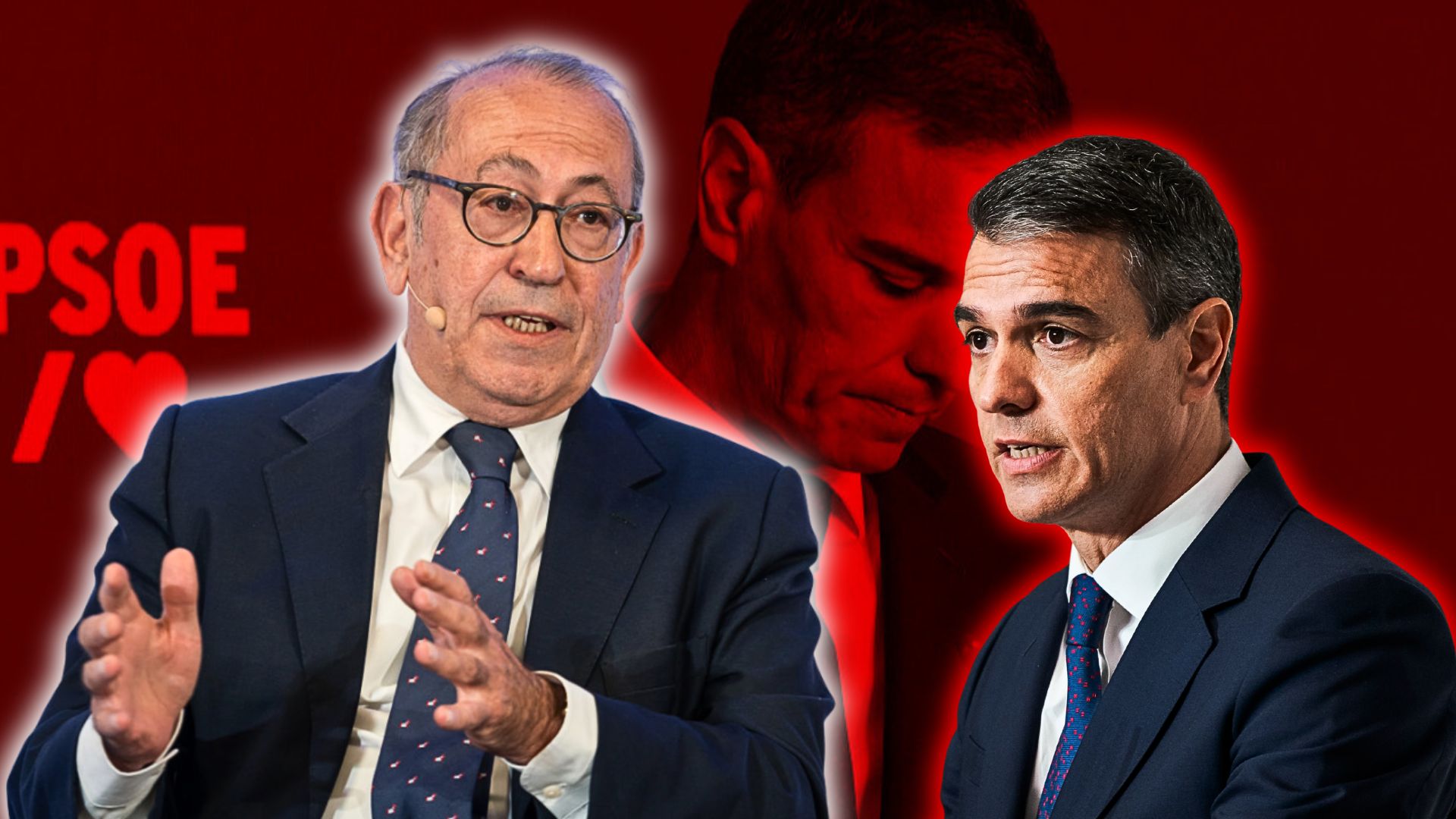 Nicol&aacute;s Redondo y Pedro S&aacute;nchez