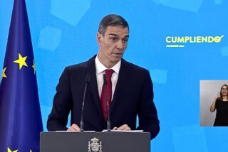 S&aacute;nchez saca a pasear su lado m&aacute;s c&iacute;nico en el balance del a&ntilde;o: &laquo;Compromiso absoluto con el feminismo&raquo;