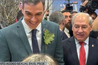 Pedro Sánchez y José Tomé.