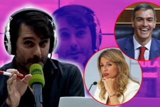 Rafa Latorre, Yolanda D&iacute;az, Pedro S&aacute;nchez