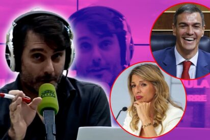 Rafa Latorre, Yolanda D&iacute;az, Pedro S&aacute;nchez