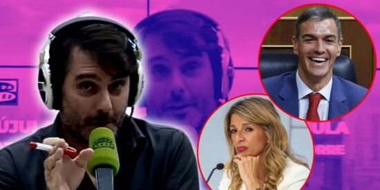 Rafa Latorre, Yolanda D&iacute;az, Pedro S&aacute;nchez