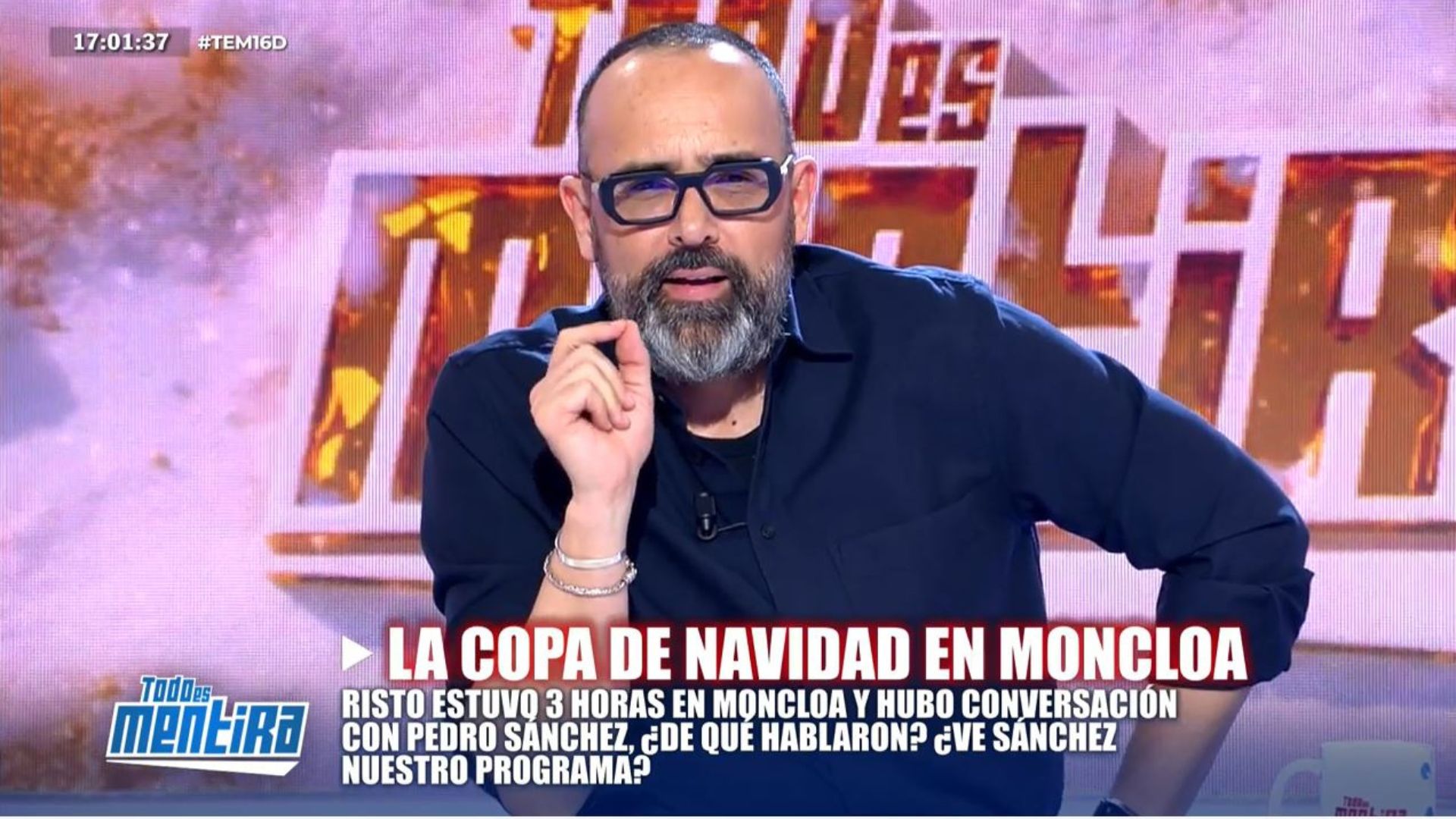 Risto Mejide deja alucinando a todos al confesar la punzante frase que Sánchez le dijo en su encuentro en Moncloa