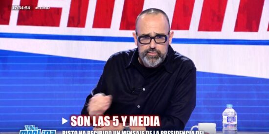 Risto Mejide acepta la invitación de Pedro Sánchez a la Moncloa y promete contar todo en directo