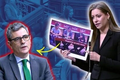 Ester Mu&ntilde;oz restriega en la cara de F&eacute;lix Bola&ntilde;os a los corruptos y presuntos acosadores del PSOE: &laquo;Son los hombres de S&aacute;nchez&raquo;