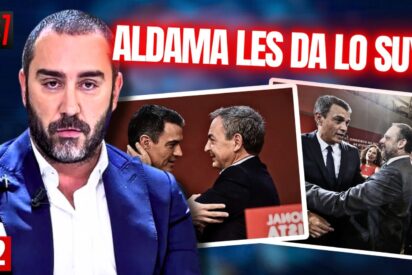 Aldama coge la cesta de las chufas y le da lo suyo a S&aacute;nchez, Zapatero y &Aacute;balos