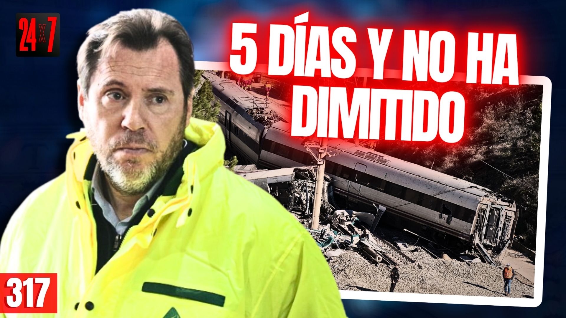 EN DIRECTO/ Han pasado 5 días y Puente y los culpables de Adamuz no han dimitido 