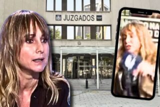 Ana Pardo de Vera hace el pase&iacute;llo en Plaza de Castilla. 