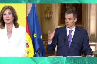 Ana Rosa Quintana y Pedro S&aacute;nchez.