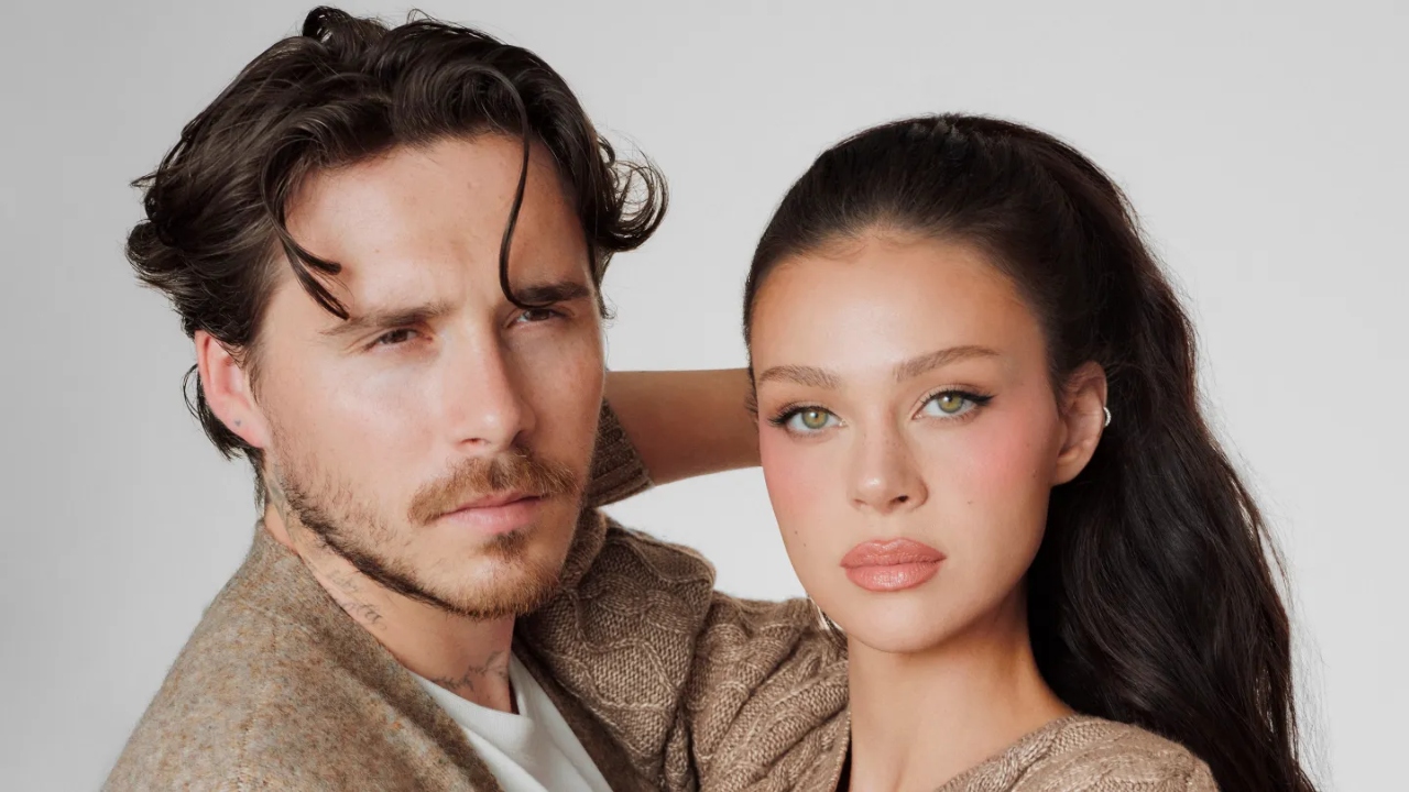 Brooklyn Peltz Beckham y Nicola.