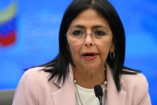 Delcy Rodr&iacute;guez. 