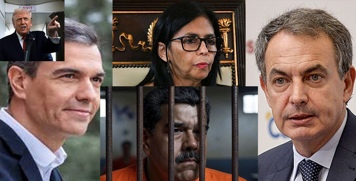 Estamos espantados con lo de Venezuela, pero Zapatero y S&aacute;nchez quer&iacute;an hacer lo mismo con Espa&ntilde;a y llevaban camino de conseguirlo