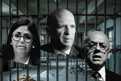 Delcy Rodríguez, el 'Pollo' Carvajal y Jorge Rodríguez