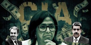 Delcy Rodr&ntilde;iguez, Zapatero, Maduro, los 50 millones de recompensa y la tesis del 'topo' traidor