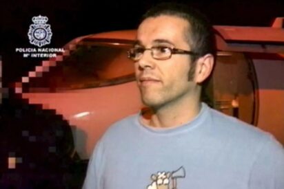 El asesino etarra Ibán Apaolaza, en 2008, cuando fue extraditado de Canadá a España