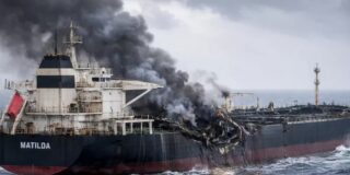 El petrolero 'Matilda' atacado con drones