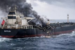 El petrolero 'Matilda' atacado con drones