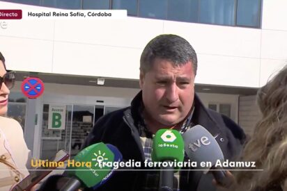 El familiar de varias v&iacute;ctimas del choque de los trenes.