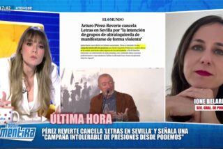 Paula Fraga y Ione Belarra.