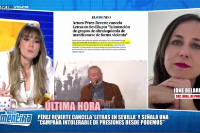 Paula Fraga y Ione Belarra.