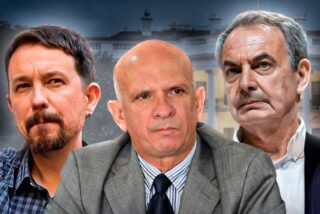 Iglesias, Pollo Carvajal y Zapatero