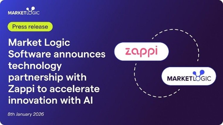 Market Logic anuncia una alianza tecnológica con Zappi para acelerar la innovación con IA