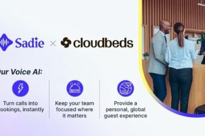 Sadie lanza integraci&oacute;n con Cloudbeds para automatizar llamadas de hu&eacute;spedes y reservas con IA de voz