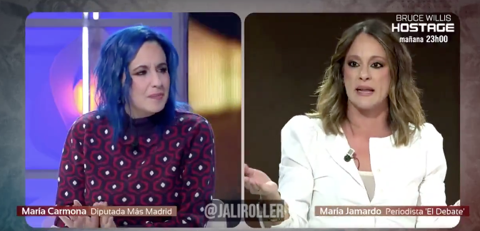 Lluvia de zascas de Jamardo a una &lsquo;charo&rsquo; podemita por politizar las acusaciones contra Julio Iglesias