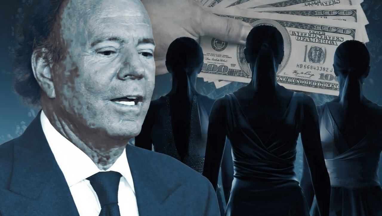 Julio Iglesias y sus empleadas