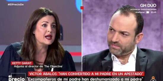 &iexcl;Brutal meneo de Ketty Garat al victimismo del hijo de &Aacute;balos!: "Tu padre lleva 4 a&ntilde;os mintiendo y ha acabado en la c&aacute;rcel"
