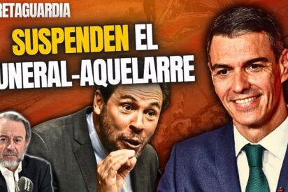 &iexcl;El cobarde S&aacute;nchez y su esbirro Puente suspenden el funeral-aquelarre por miedo a las familias!