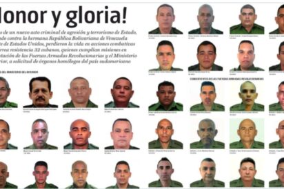 La esquela por los Avispas Negras cubanos que protegían a Maduro