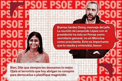 Las conversaciones por Whatsapp de la chavista Delcy y el comisionista Aldama