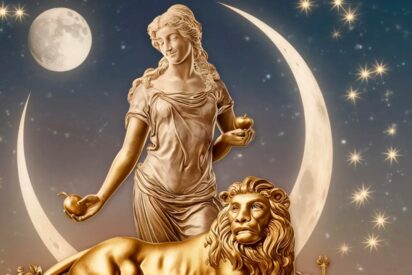 Los signos del zodíaco beneficiados para la Astrología y el Hor&oacute;scopo por la Luna con Venus y Leo.
