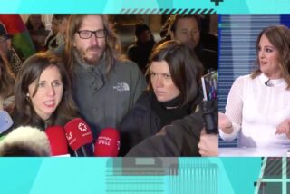 Ione Belarra y Mar&iacute;a Jamardo.