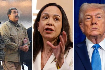 Maduro, María Corina y Trump (1)